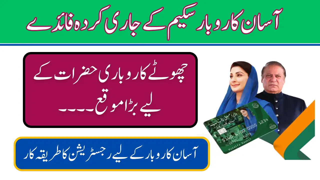 Benefits Provided to Small Business owners through the Asan Karobar Scheme