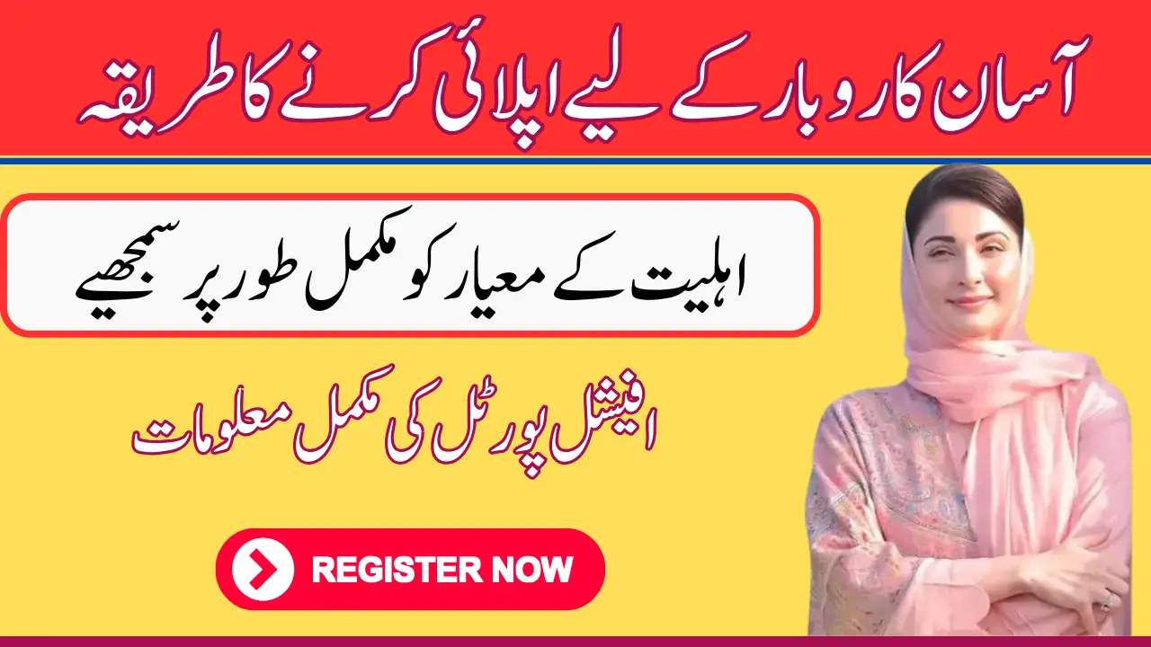 Step-by-Step Guide to Applying for the Asan Karobar Finance Scheme 2025
