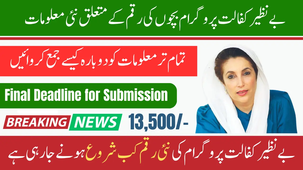 Benazir Kafalat Child March Payments New Essential Information You Need to Know