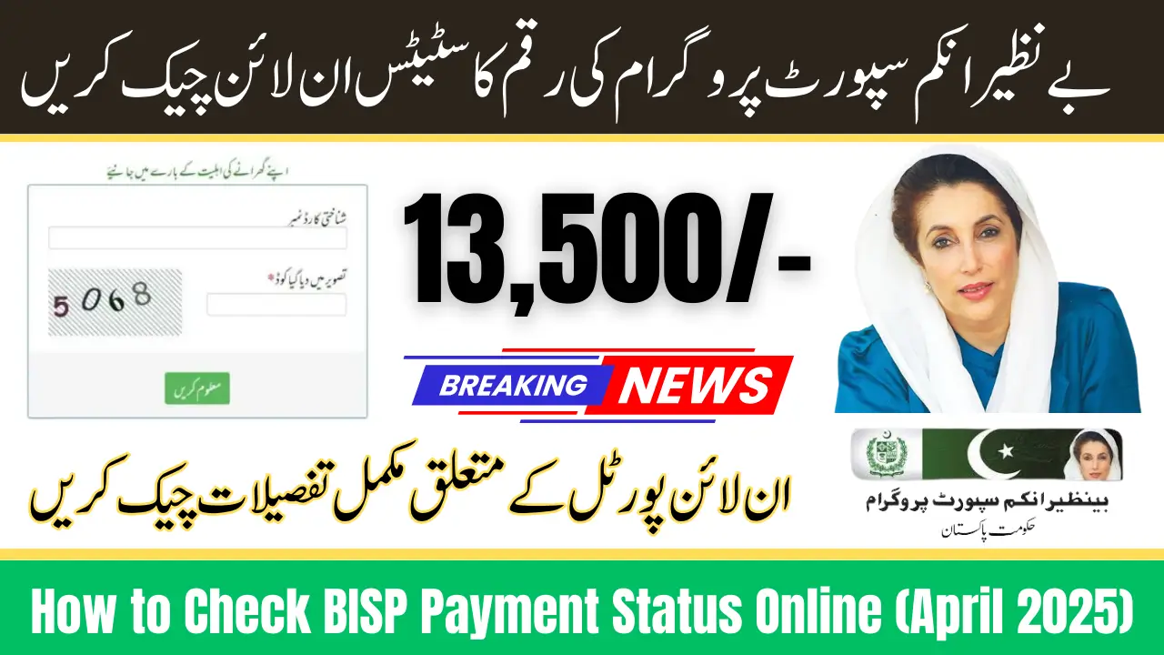BISP 8171 April 2025 Payments Check Your BISP Status Online