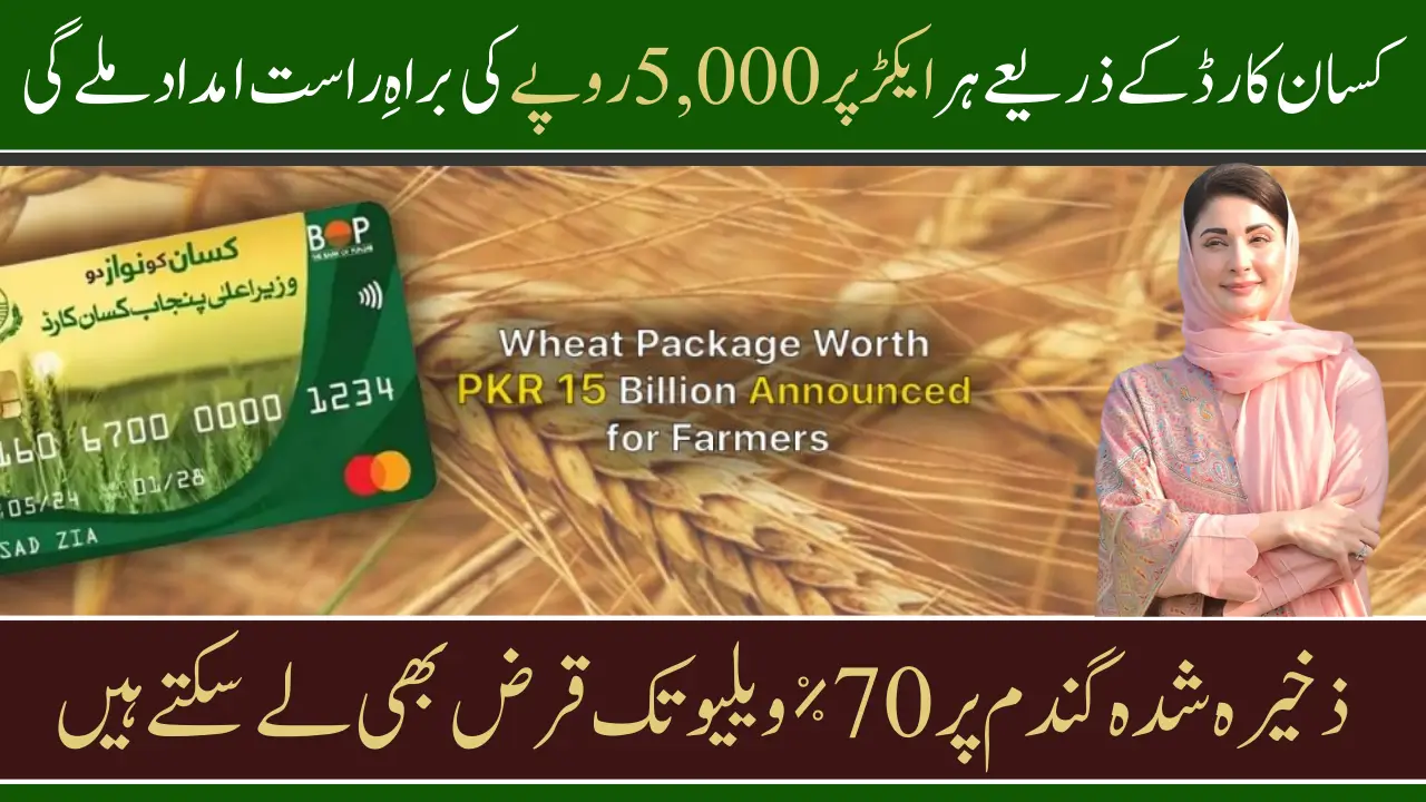 CM Maryam Nawaz Wheat Support Program 2025 A Lifeline for Punjab’s Small Farmers